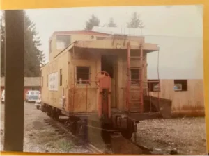 Old Kiwanis Caboose