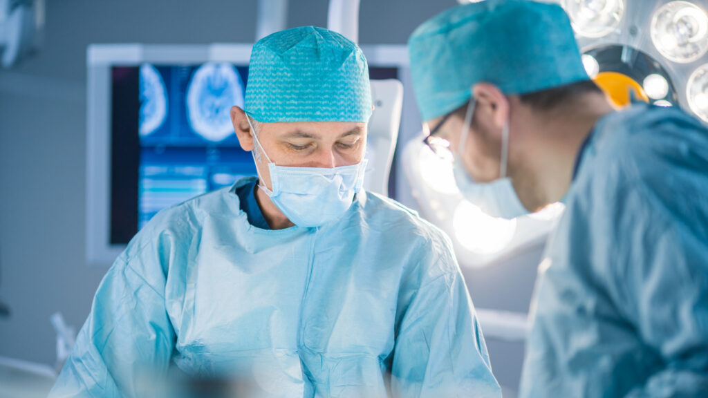 doctors performing a surgery